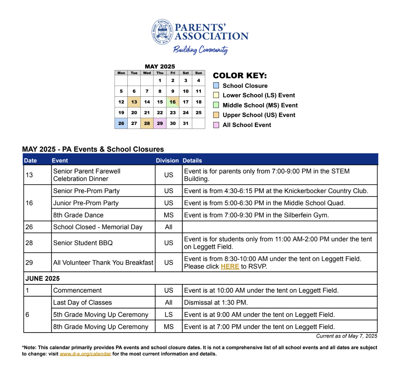 November 2024 PA Calendar